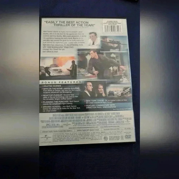 The Bourne Ultimatum DVD (EUC) - Picture 2 of 3